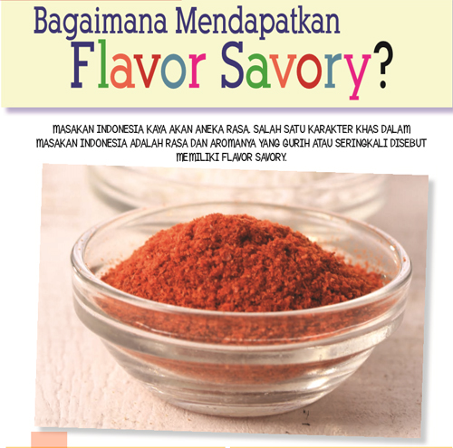 Bagaimana Mendapatkan Flavor Savory?