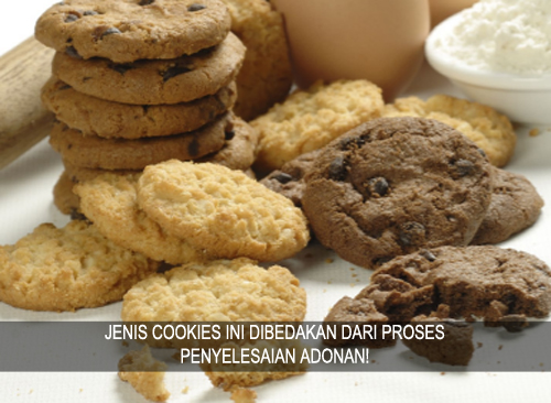 JENIS COOKIES INI DIBEDAKAN DARI PROSES PENYELESAIAN ADONAN!