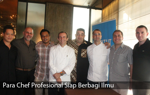 Para Chef Profesional Siap Berbagi Ilmu