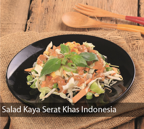 Salad Kaya Serat Khas Indonesia