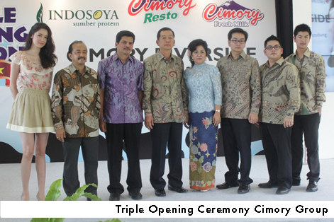 Triple Opening Ceremony Cimory Group