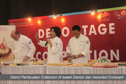 Demo Pembuatan Collection of sweet Danish dan Assorted Croissant