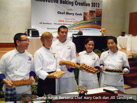 Demo Masak Bersama Chef Mary Cech dan Jill Sandique