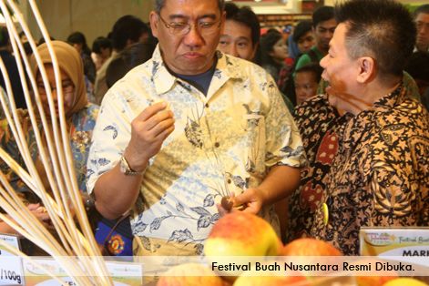 Festival Buah Nusantara Resmi Dibuka.