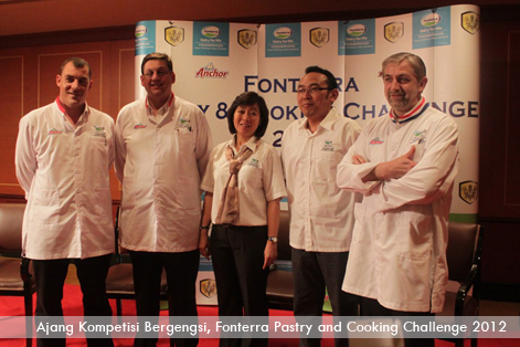 Ajang Kompetisi Bergengsi, Fonterra Pastry and Cooking Challenge 2012