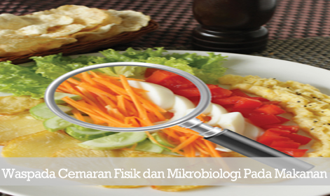 Waspada Cemaran Fisik dan Mikrobiologi Pada Makanan