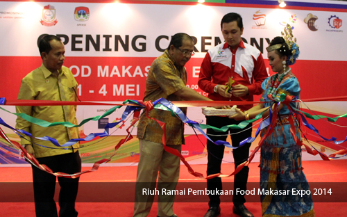 Riuh Ramai Pembukaan Food Makasar Expo 2014