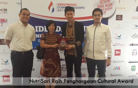 NutriSari Raih Penghargaan Cultural Award