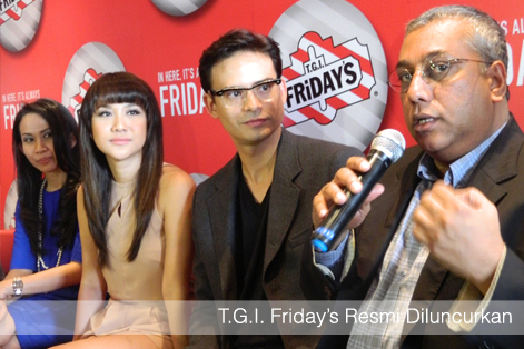 T.G.I. Fridays Resmi Diluncurkan