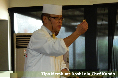 Tips Membuat Dashi ala Chef Kondo