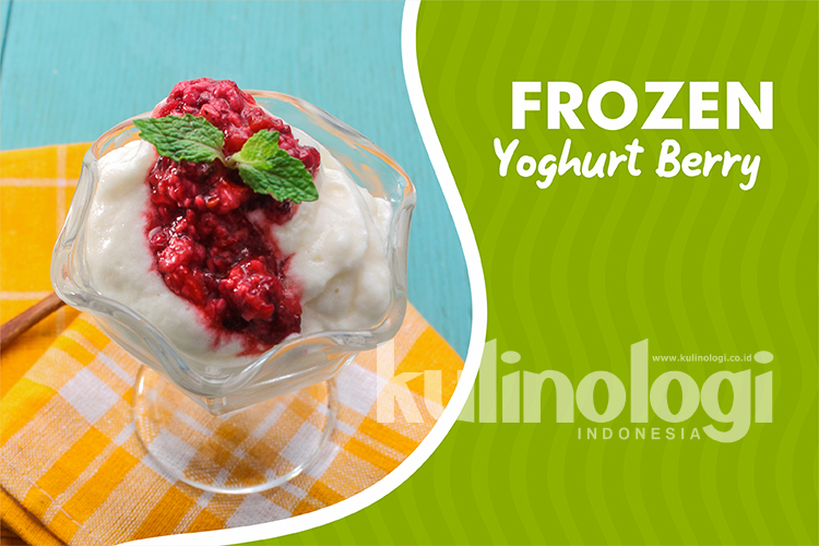 Resep Frozen Yoghurt Berry