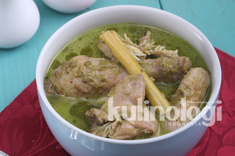 Resep Ayam Masak Kari Hijau