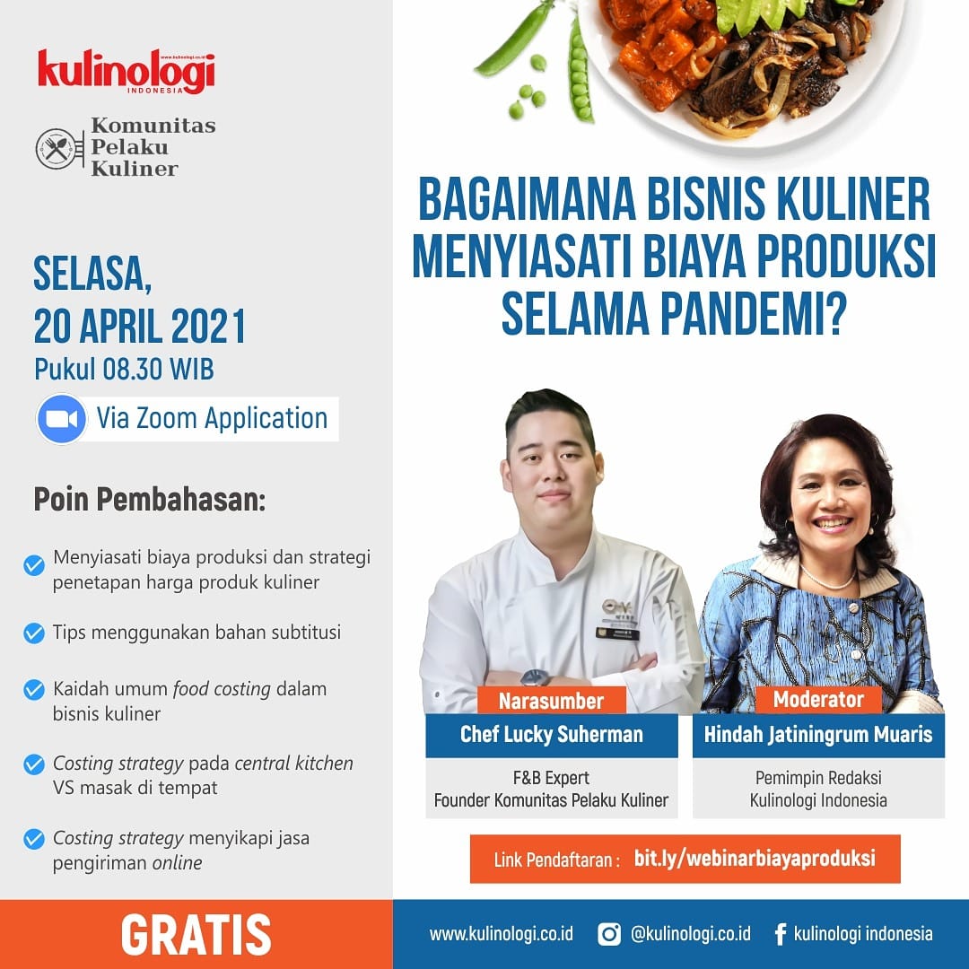 Bagaimana Bisnis Kuliner Menyiasati Biaya Produksi Selama Pandemi